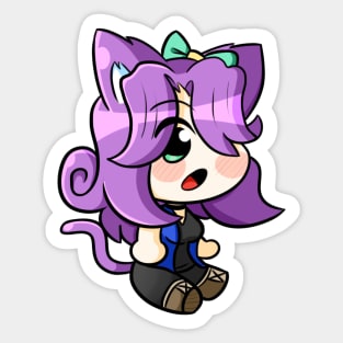 Kitty Cat Abigail Sticker